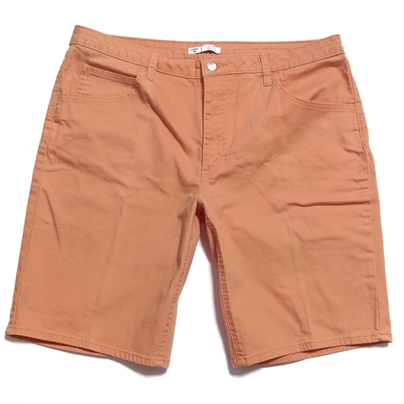 lee mid rise bermuda shorts